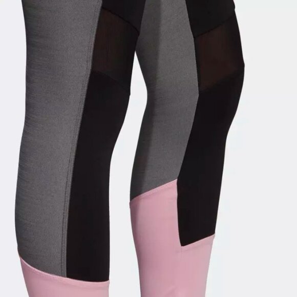 Adidas Design 2 Move Colorblock High-Rise 78 Womens Leggings DS8712 NWT - Picture 6 of 8